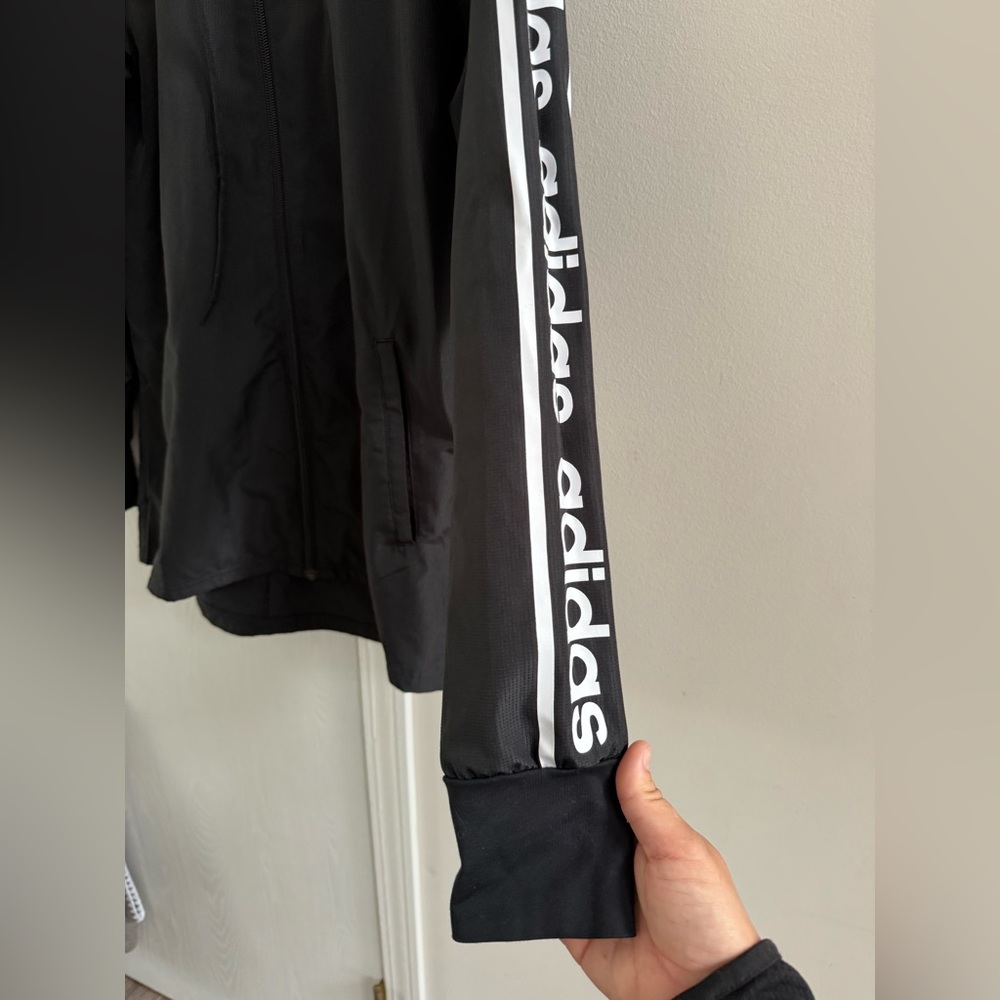 Adidas Windbreaker, Workout Jacket - image 4